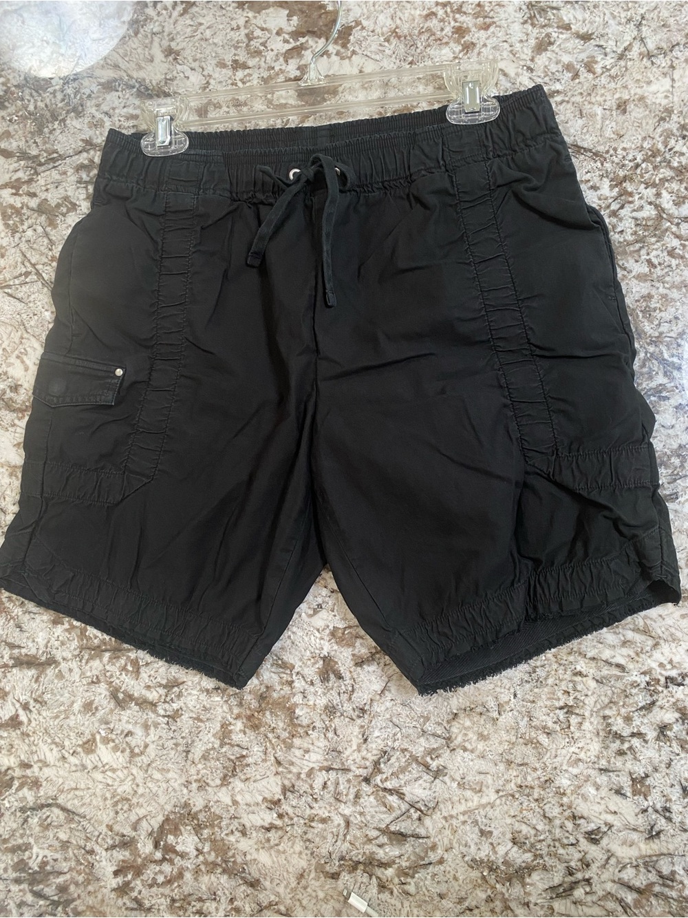 John Elliott Cotton Poplin Frame Shorts 8”